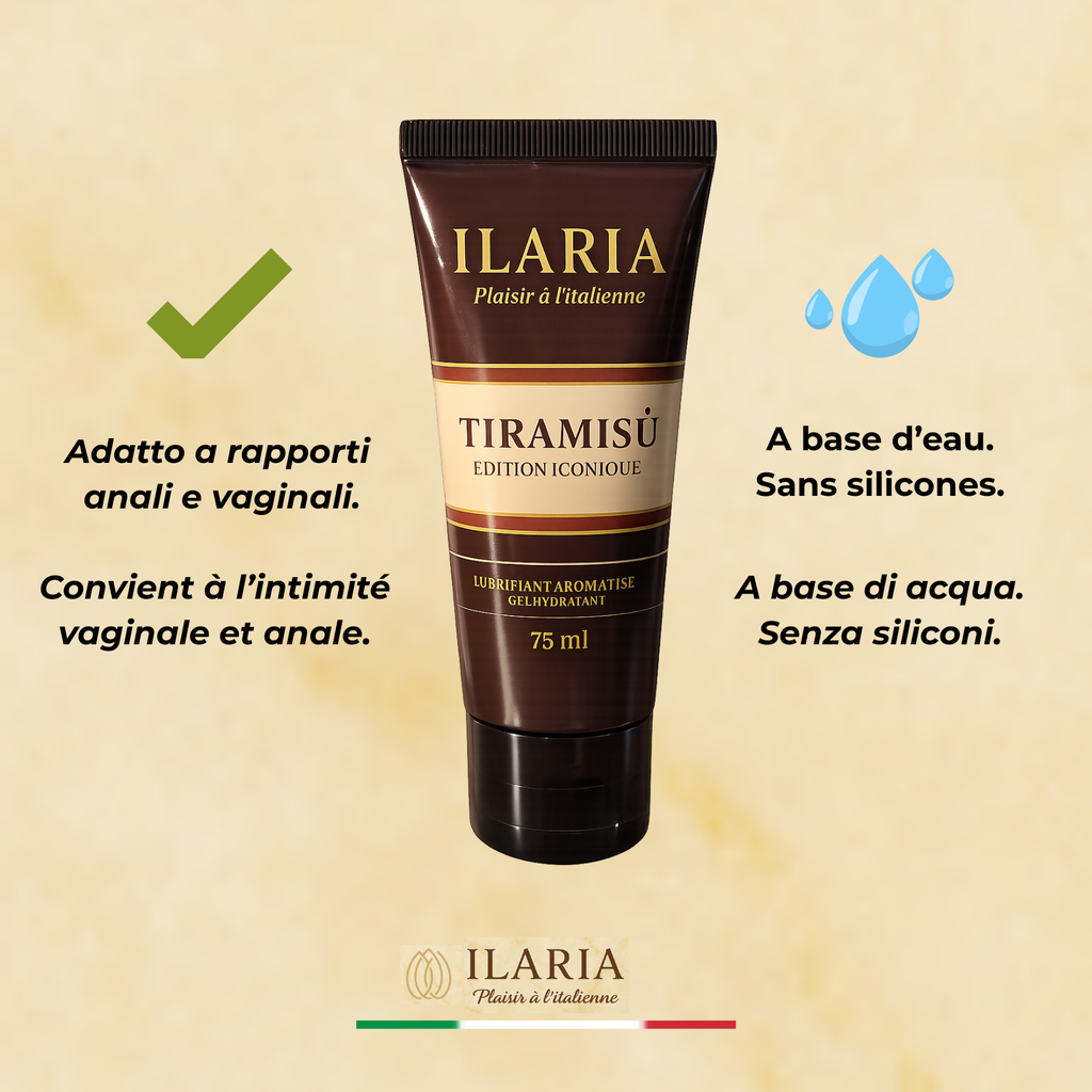 Lubrificante al gusto di tiramisù